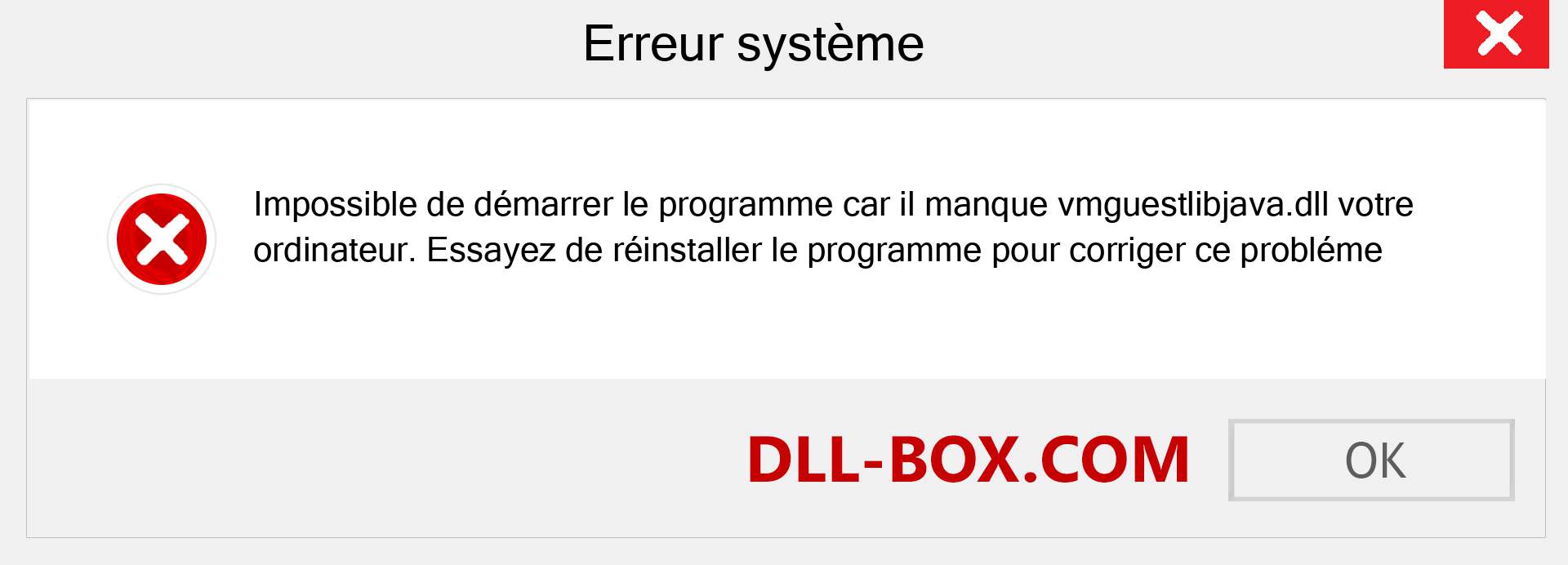 Le fichier vmguestlibjava.dll est manquant ?. Télécharger pour Windows 7, 8, 10 - Correction de l'erreur manquante vmguestlibjava dll sur Windows, photos, images